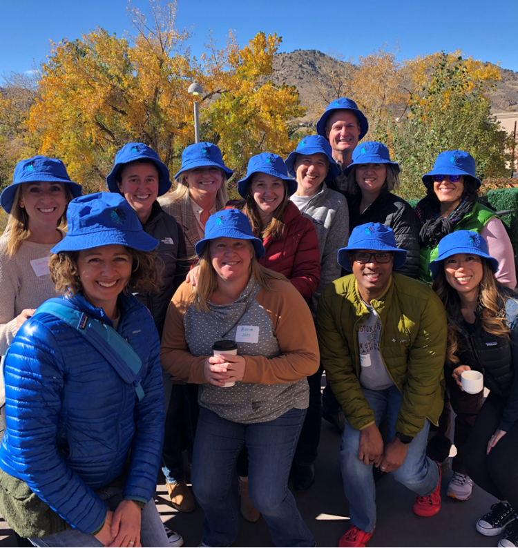 Colorado team wearing CAPNET Hats.
