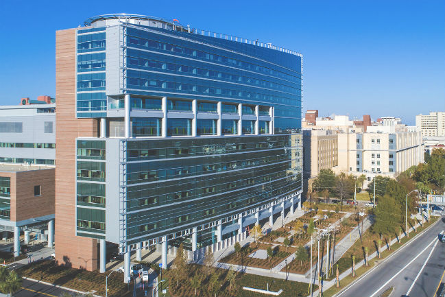 Photo of hospital building